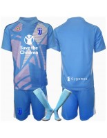 Juventus Keeper Tredjedraktsett Barn 2024-25 Korte ermer (+ bukser)